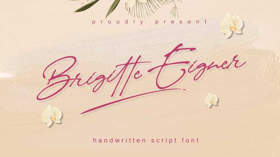 Brigitte Eigner Font › Fontesk