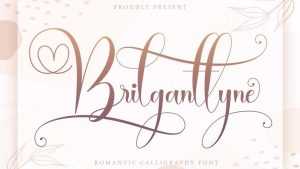 Brilganttyne Script Font › Fontesk