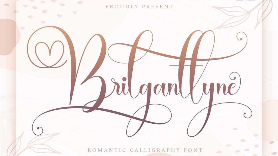 Brilganttyne Script Font › Fontesk