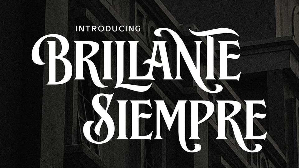 Brillante Siempre Font › Fontesk