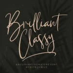 Brilliant Classy Script Font