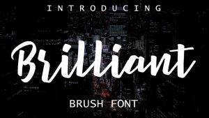 Brilliant Font › Fontesk