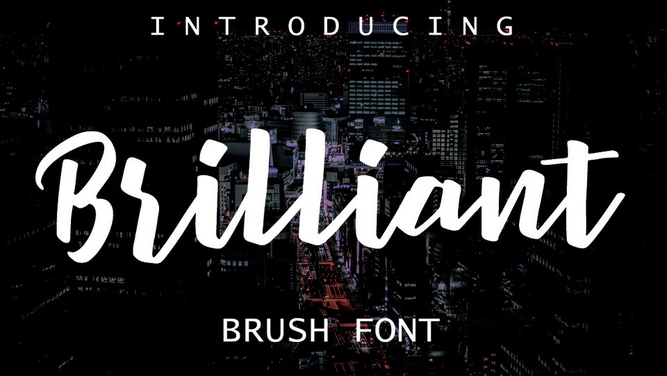Brilliant Font › Fontesk