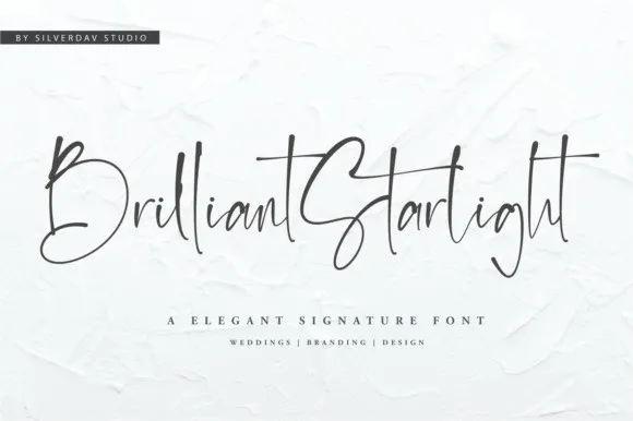 Brilliant Starlight Script Font