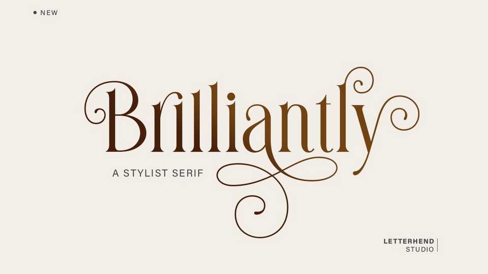 Brilliantly Font › Fontesk