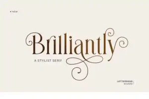 Brilliantly Serif Font