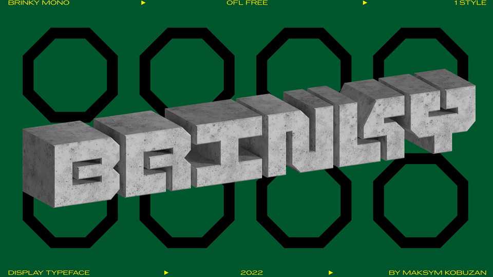 Brinky Mono Font › Fontesk