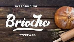 Brioche Script Font › Fontesk