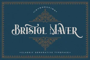 Bristol Maver Display Font