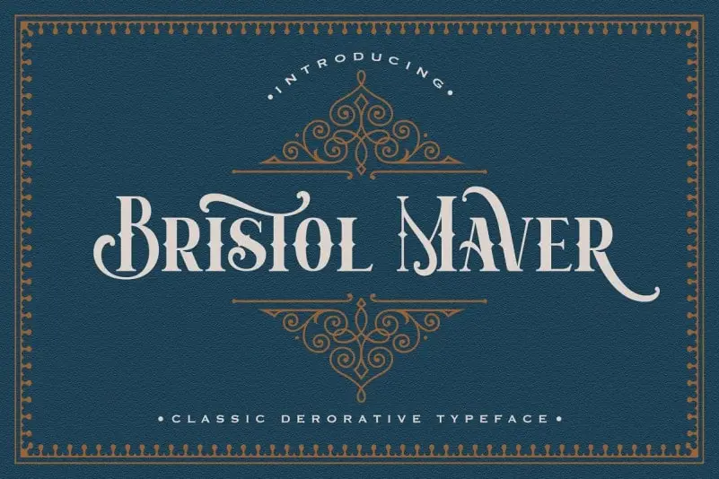 Bristol Maver Display Font