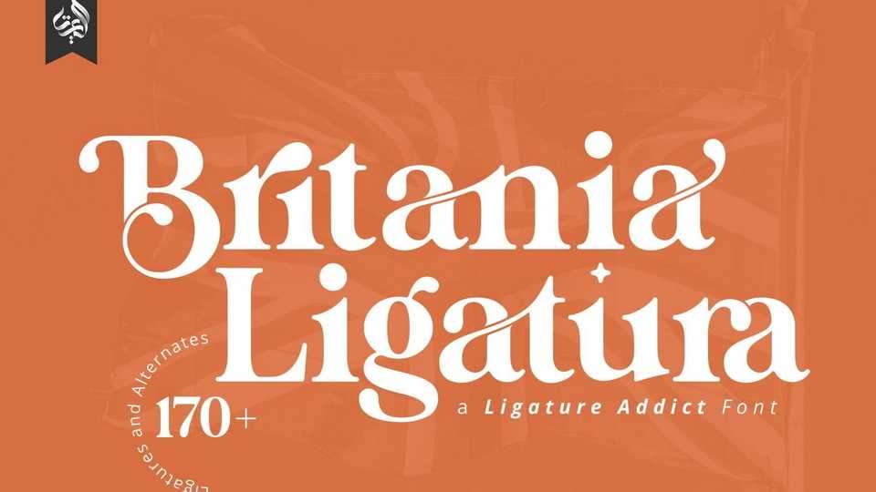 Britania Ligatura Font › Fontesk