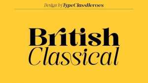 British Classical Font › Fontesk
