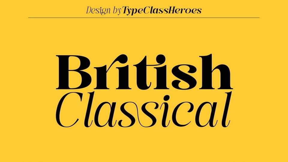 British Classical Font › Fontesk