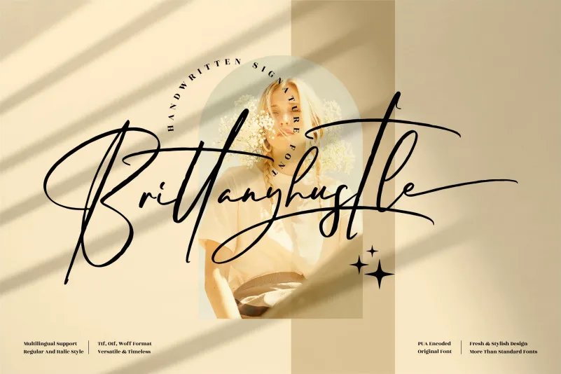Brittanyhustle Font