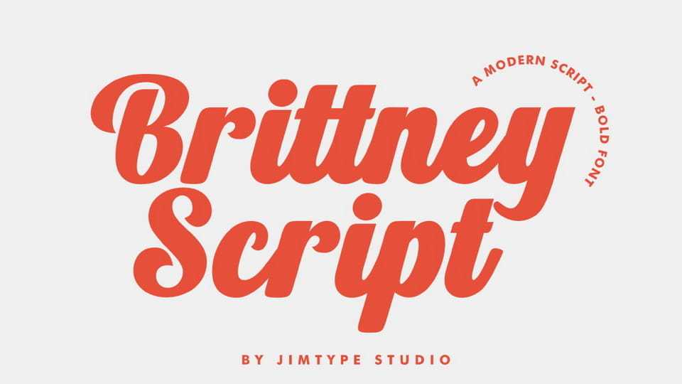 Brittney Script Font › Fontesk
