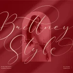 Brittney Style Font