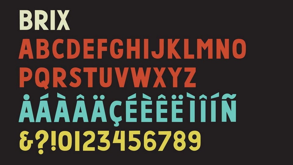 Brix Font › Fontesk