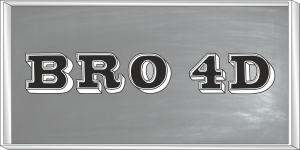 Bro 4D Font