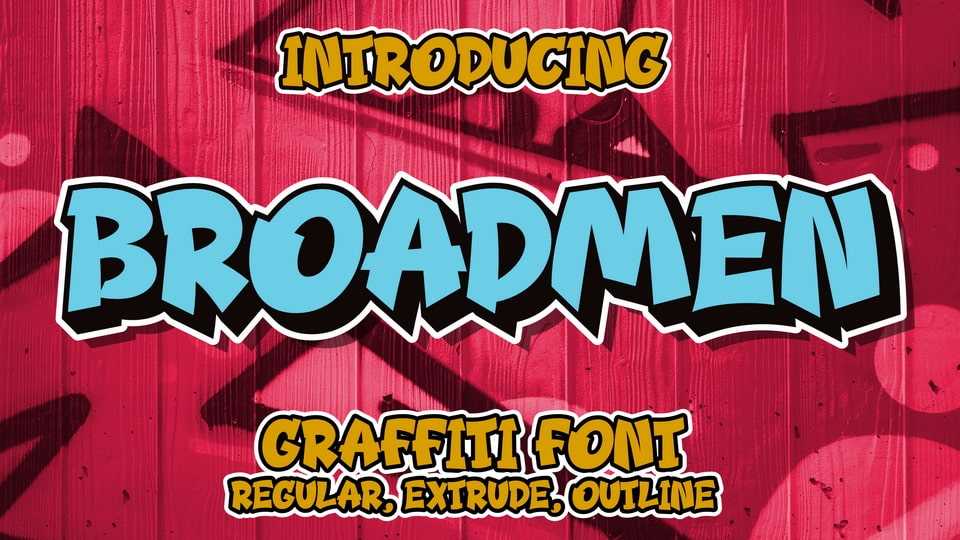 Broadmen Font › Fontesk
