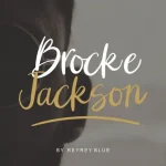 Brocke Jackson Script Font