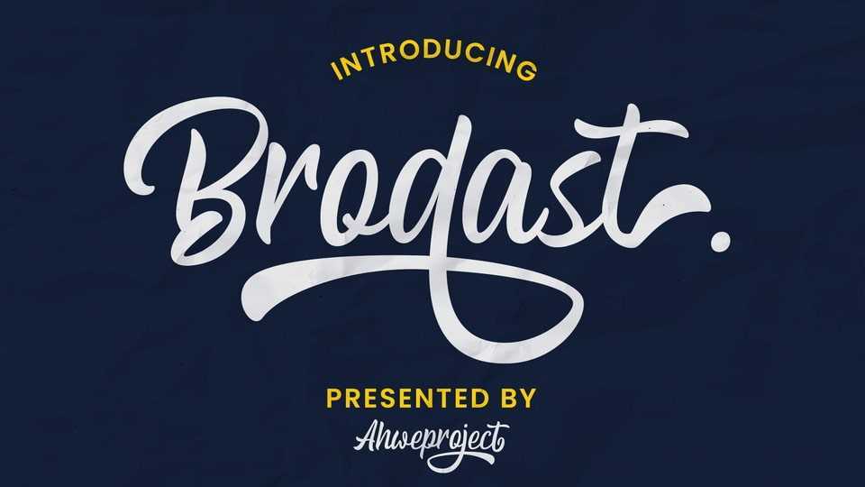 Brodast Font › Fontesk