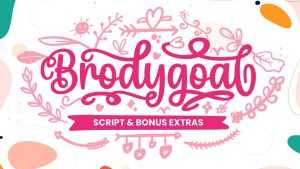 Brodygoal Font › Fontesk