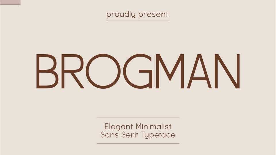 Brogman Font › Fontesk