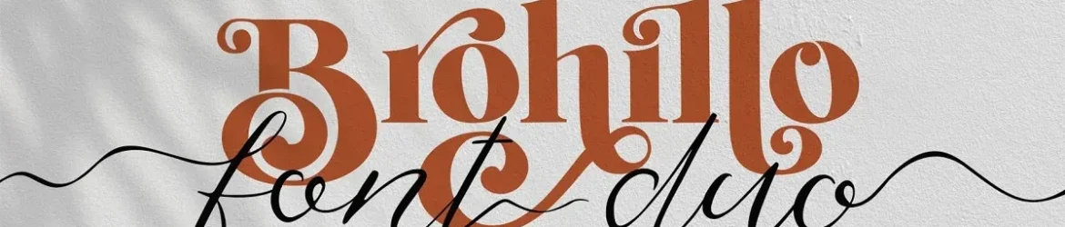 Brohillo Font