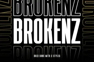 Brokenz - Bold Sans Serif Font