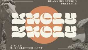 Broly Font › Fontesk