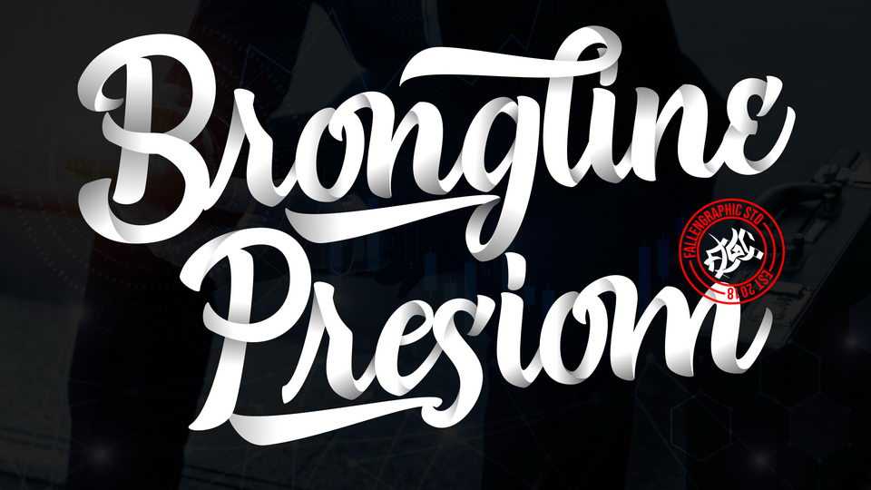 Brongline Presiom Font › Fontesk