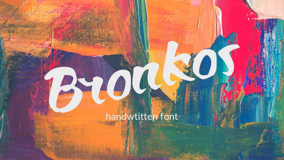 Bronkos Script › Fontesk