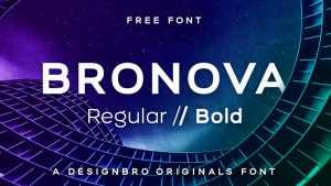 Bronova Font Family › Fontesk