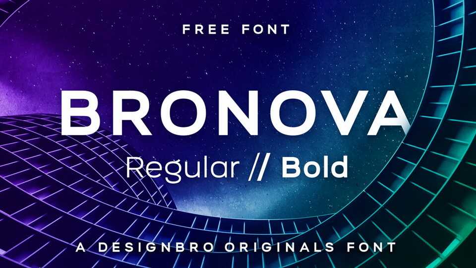 Bronova Font Family › Fontesk