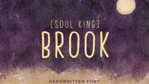 Brook Font › Fontesk
