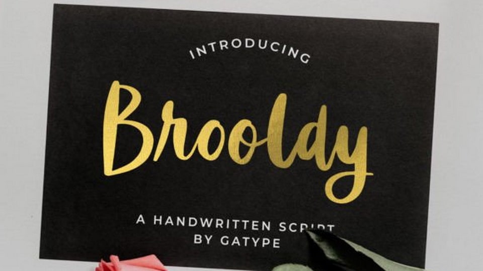 Brooldy Font › Fontesk