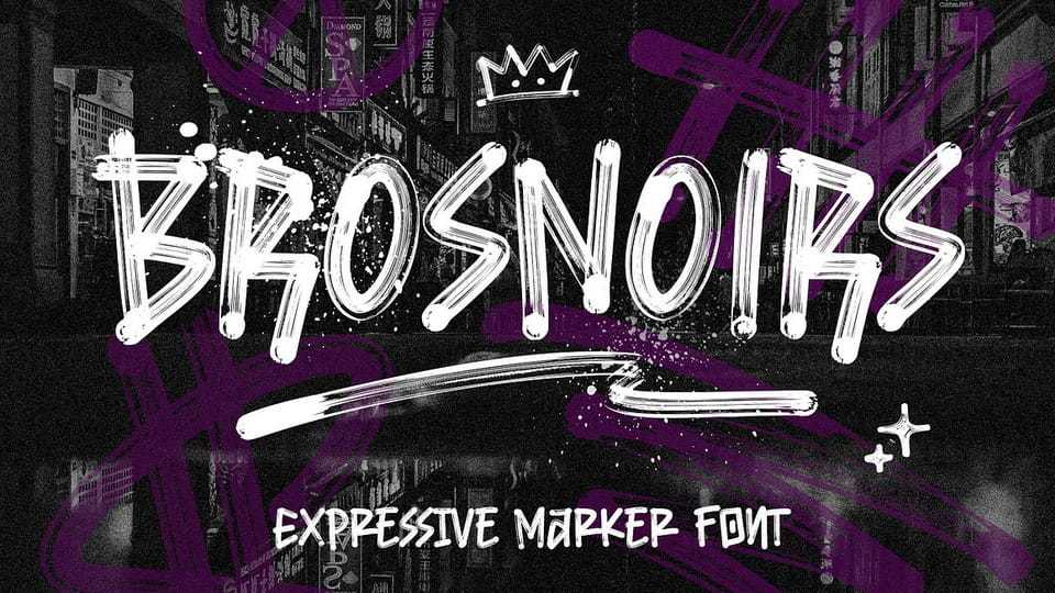 Brosnoirs Font › Fontesk