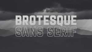 Brotesque Font › Fontesk