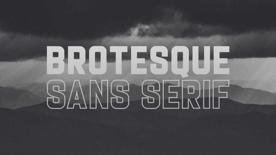 Brotesque Font › Fontesk