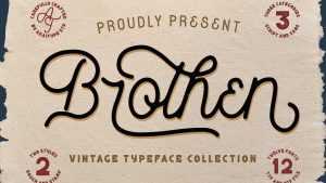 Brothen Vintage Script › Fontesk
