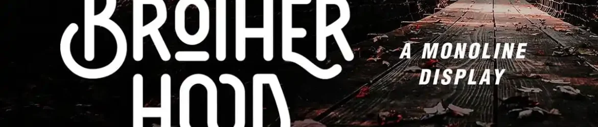 Brotherhood Display Font