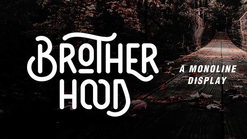 Brotherhood Font › Fontesk