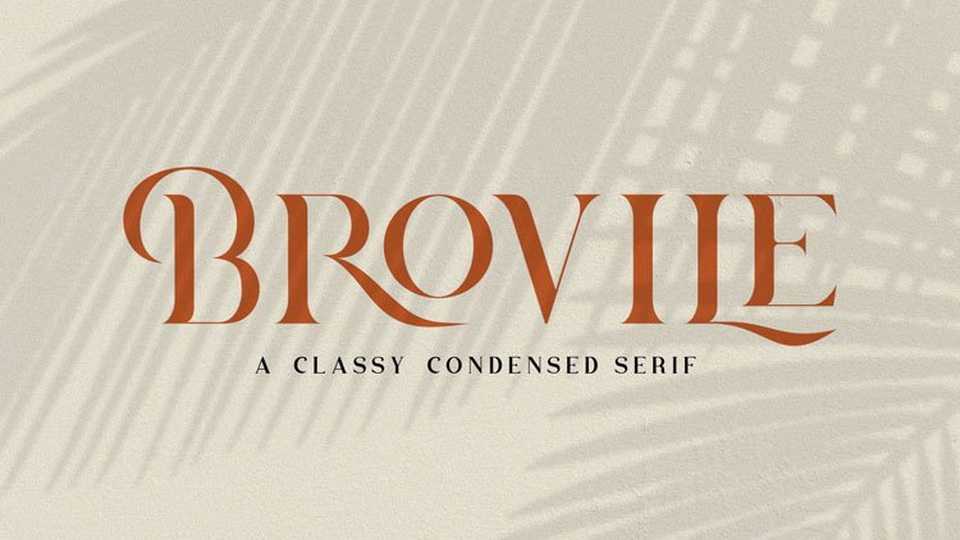 Brovile Font › Fontesk
