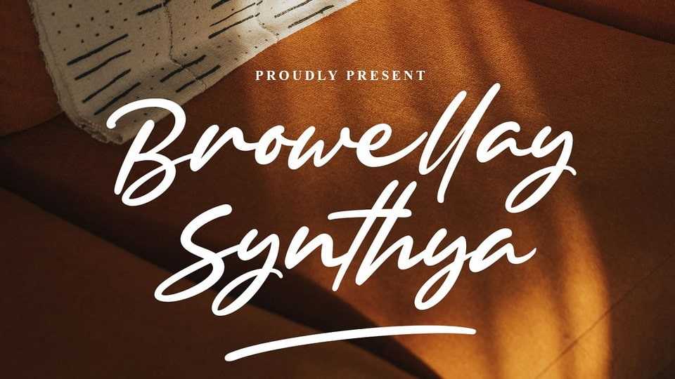 Browellay Synthya Font › Fontesk