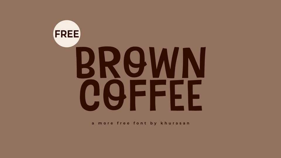 Brown Coffee Font › Fontesk
