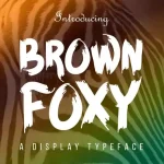 Brown Foxy Font