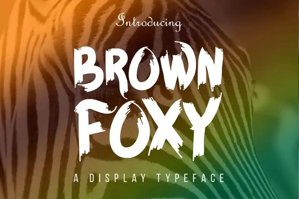 Brown Foxy Font