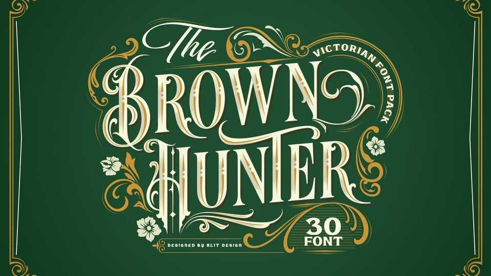 Brown Hunter Font › Fontesk