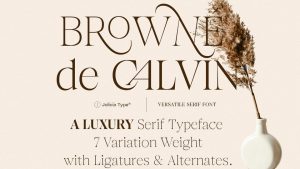 Browne de Calvin Font › Fontesk
