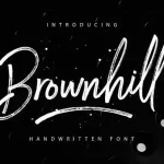 Brownhill Script Font